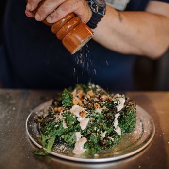 The Kaatskeller - Wood-fired Vegan Kale Caesar Salad - Pizza Near Me - Livingston Manor, New York The Kaatskeller - Wood-fired Vegan Kale Caesar Salad - Pizza Near Me - Livingston Manor, New York