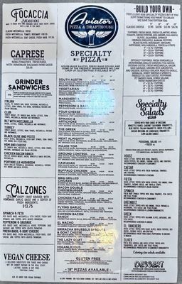 Menu photo 5 Aviator Pizza & Drafthouse Houston, TX Menu photo 5 Aviator Pizza & Drafthouse Houston, TX