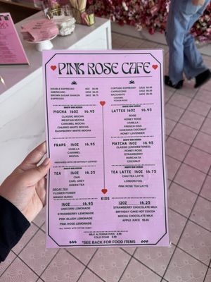 Menu photo 6 Pink Rose Cafe La Mesa, CA Menu photo 6 Pink Rose Cafe La Mesa, CA