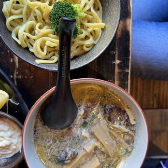 Tamashii Blue - Shoyu Tsukemen Lunch - Ramen Near Me - Long Island City, New York Tamashii Blue - Shoyu Tsukemen Lunch - Ramen Near Me - Long Island City, New York