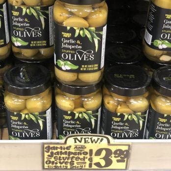 Trader Joe's - Jalapeño garlic olives they are so good it's just like Eating a meal in one bite - Grocery Near Me - Long Beach, California Trader Joe's - Jalapeño garlic olives they are so good it's just like Eating a meal in one bite - Grocery Near Me - Long Beach, California