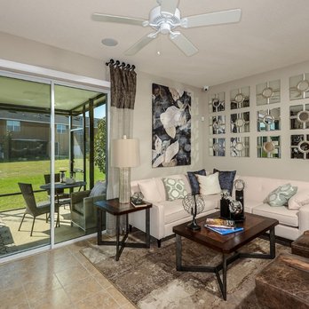 Oak Creek Townhomes - living room with sliding glass doors - General Contractors Near Me - Riverview, Florida Oak Creek Townhomes - living room with sliding glass doors - General Contractors Near Me - Riverview, Florida