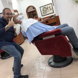 Barber shop shave and hair cut Barber shop shave and hair cut