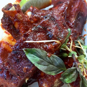 Duke's Malibu - Korean Sticky Ribs.  Kinda spicy so watch out but quite tasty! - New American Near Me - Malibu, California