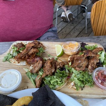 Dockside Bar and Grill - Pulled pork street tacos - New American Near Me - Morgantown, West Virginia Dockside Bar and Grill - Pulled pork street tacos - New American Near Me - Morgantown, West Virginia