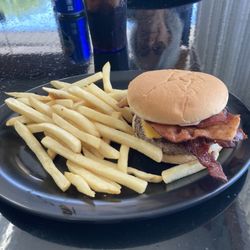 Jim's Restaurant - Bacon Cheese Burger