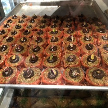Taskin Bakery - Mmmm pistachio + Nutella baklava - Bakeries Near Me - Paterson, New Jersey
