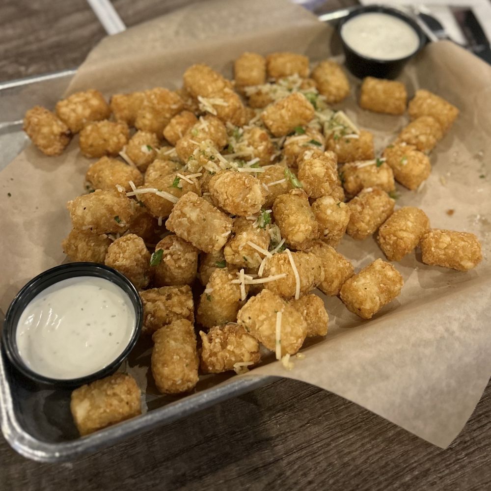 Garlic Parmesan Tots