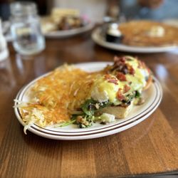 Wild Huckleberry - Farmer's Market Benedict