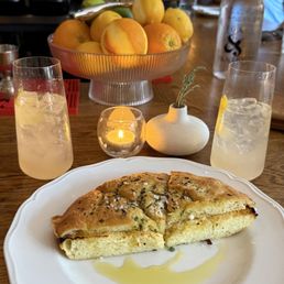 Taleggio Stuffed Focaccia