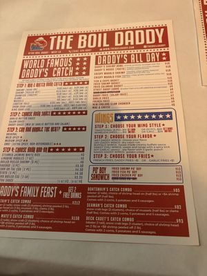 Menu photo 2 Boil Daddy - West LA Los Angeles, CA