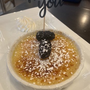 Riverstone Corner Bistro - White Chocolate Crème Brûlée - Comfort Food Near Me - Canton, Georgia
