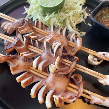 Nok’s Kitchen - Squid - Laotian Near Me - Westminster, California Nok’s Kitchen - Squid - Laotian Near Me - Westminster, California
