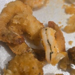 Peking Super Chinese Buffet - Not good, that black part