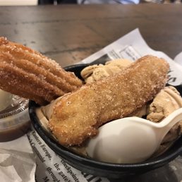 Churro Ice Cream Bowl
