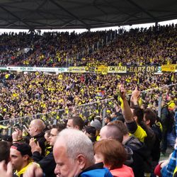 HDI Arena - Hannover 96 vs. BVB (03.2014) Endstand 0:3