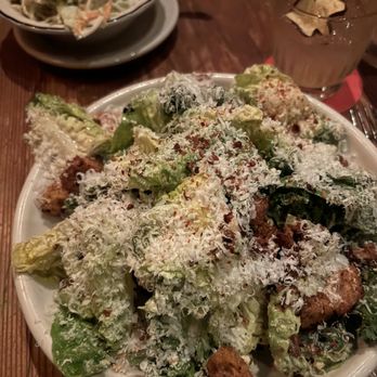 Lamberts Downtown Barbecue - Jalapeño Grilled Caesar , Achiote Seared Chicken Breast - Barbeque Near Me - Austin, Texas Lamberts Downtown Barbecue - Jalapeño Grilled Caesar , Achiote Seared Chicken Breast - Barbeque Near Me - Austin, Texas
