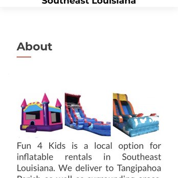 Fun 4 kids Inflatables - Inflatable Rentals - Bounce House Rentals Near Me