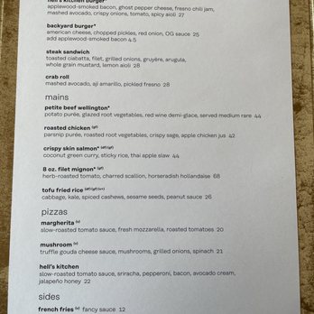 Gordon Ramsay Hell's Kitchen - Menu - Desserts Near Me - Washington, DC, District of Columbia Gordon Ramsay Hell's Kitchen - Menu - Desserts Near Me - Washington, DC, District of Columbia