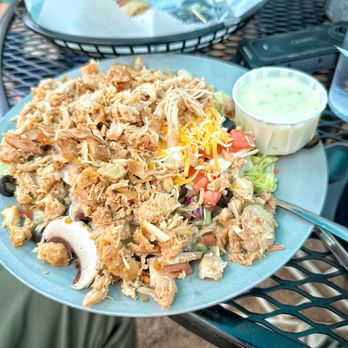Packer Saloon and Cannibal Grill - Chicken salad. HUGE! - New American Near Me - Lake City, Colorado