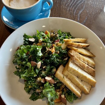 Good Lookin' - Winter salad with tofu and almond milk cappuccino - Breakfast & Brunch Near Me - Omaha, Nebraska