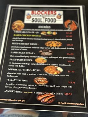 Menu photo 3 Blockers Soul Food Covington, GA