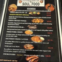 Blockers Soul Food - Menu