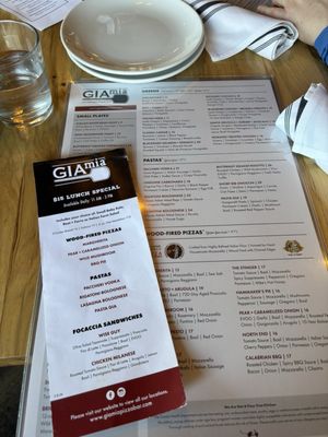 Menu photo 1 GIA MIA - Geneva Geneva, IL