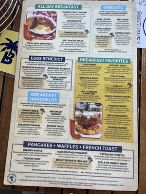 Menu photo 2 Beachside Diner St. Augustine, FL
