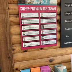 Miners Falls Mini Golf - Flavors available the day we visited but they do vary based on other reviews.