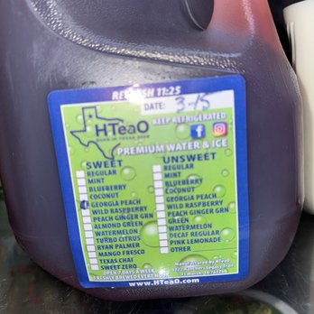 HTeaO - My favorite Georgia Peach sweet tea. - Coffee & Tea Near Me - San Antonio, Texas HTeaO - My favorite Georgia Peach sweet tea. - Coffee & Tea Near Me - San Antonio, Texas