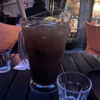 NsurMackay - a glass of iced tea on a table - Cocktail Bars Near Me - Montreal, Quebec NsurMackay - a glass of iced tea on a table - Cocktail Bars Near Me - Montreal, Quebec