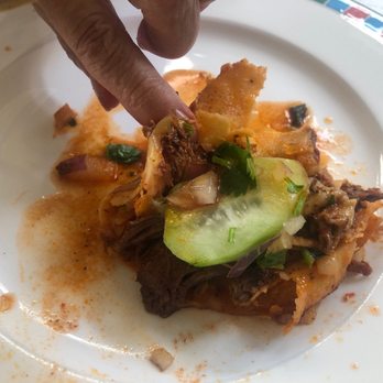Cielito Lindo - Last bite of the quesabirria taco, packed & full of flavor two are probably all u need - Mexican Near Me - San Francisco, California Cielito Lindo - Last bite of the quesabirria taco, packed & full of flavor two are probably all u need - Mexican Near Me - San Francisco, California