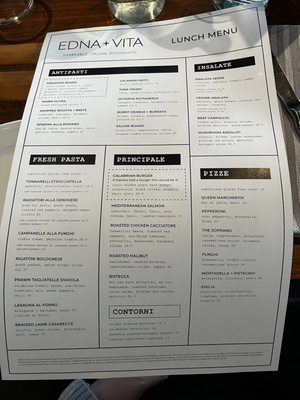 Menu photo 1 Edna + Vita Toronto, ON