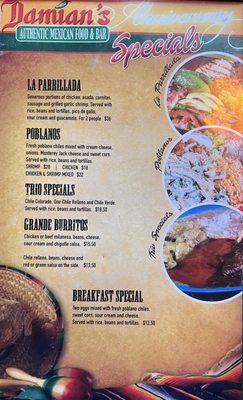 Menu photo 5 Damian Restaurant Modesto, CA Menu photo 5 Damian Restaurant Modesto, CA