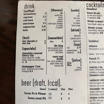 Rooster - Downtown - Drink menu - Creperies Near Me - St. Louis, Missouri Rooster - Downtown - Drink menu - Creperies Near Me - St. Louis, Missouri