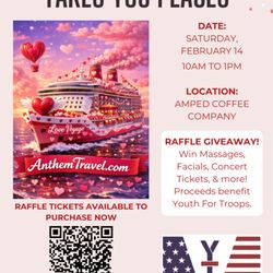 Anthem Travel - Fund Raiser for Youth for Troops