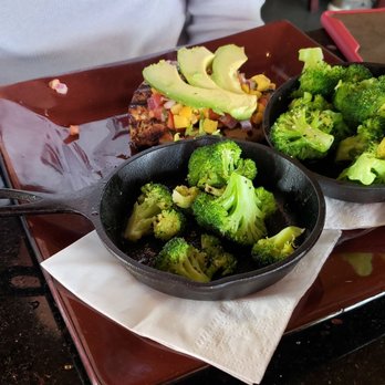 J's Corner Restaurant & Bar - chicken and avocado with broccoli - Burgers Near Me - Columbia, South Carolina J's Corner Restaurant & Bar - chicken and avocado with broccoli - Burgers Near Me - Columbia, South Carolina