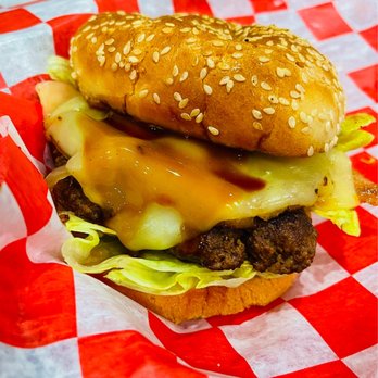 Lov-a Burger - Hawaiian burger - Burgers Near Me - Chesterfield, Michigan