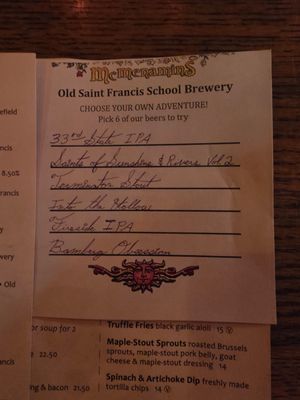 Menu photo 3 McMenamins Old St. Francis School Bend, OR