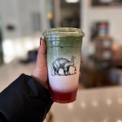 Boba Guys - Strawberry Matcha Latte