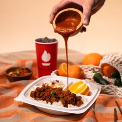 Flame Broiler - Seoul Scorcher- only the bold can handle this blend of Korean-inspired flavors, with a nod to gochujang and sesame.
