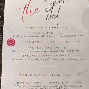 Takumi Bistro & Bar - Specials menu - Sushi Bars Near Me - Wayne, Pennsylvania Takumi Bistro & Bar - Specials menu - Sushi Bars Near Me - Wayne, Pennsylvania