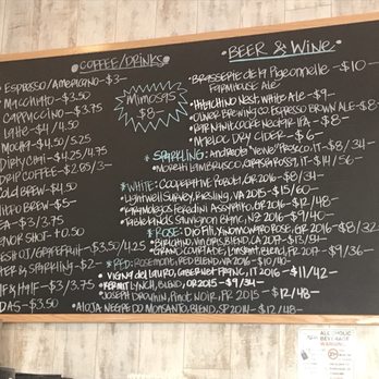 Pluma By Bluebird Bakery - Drink menu - Bakeries Near Me - Washington, DC, District of Columbia