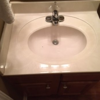Rock The Granite - Before countertops for all 3 bathrooms including master bathroom - Countertop Installation Near Me - Fortville, Indiana Rock The Granite - Before countertops for all 3 bathrooms including master bathroom - Countertop Installation Near Me - Fortville, Indiana