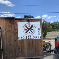Mesquite Shack BBQ - Mesquite shack sign
