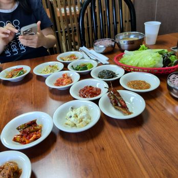 K Ssam Bap - Plentiful side dishes. - Korean Near Me - Las Vegas, Nevada K Ssam Bap - Plentiful side dishes. - Korean Near Me - Las Vegas, Nevada