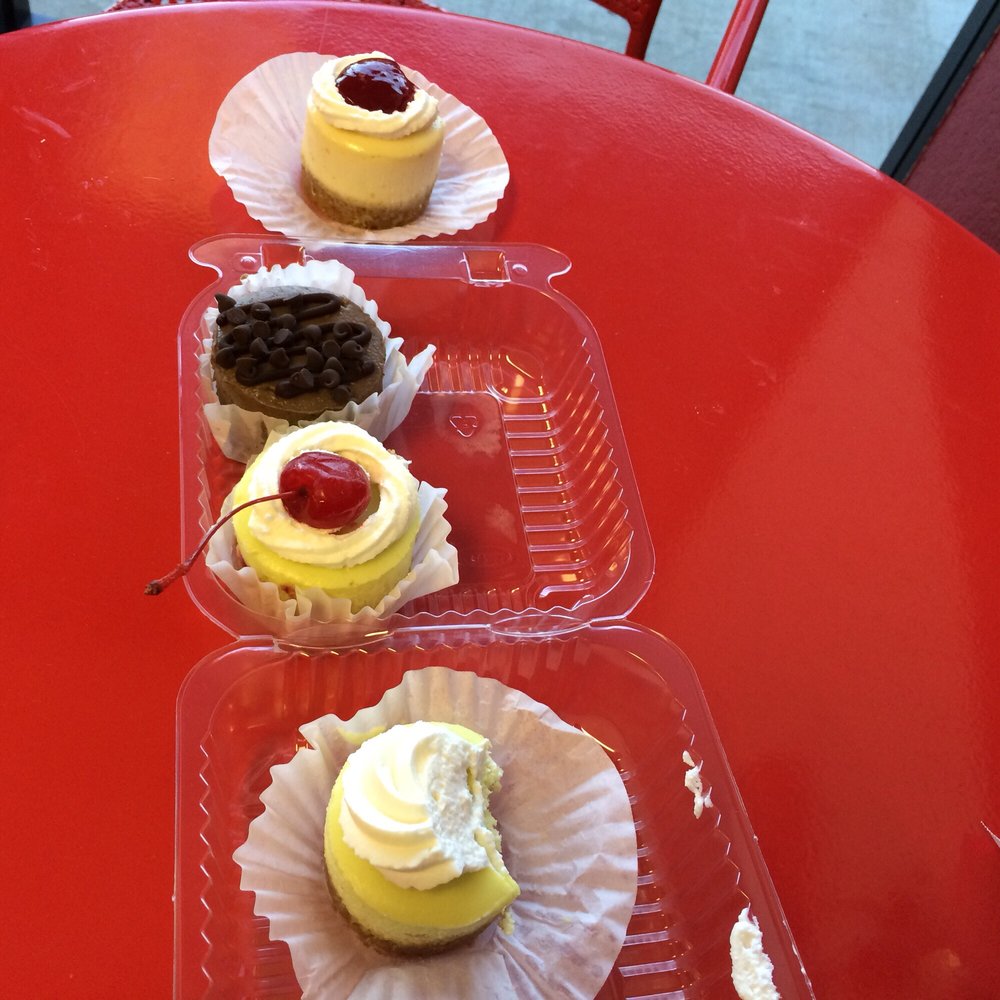 Szotski's Cheesecakes - Traditional Cherry, OMG, Cherry Limeade, and Keylime mini cheesecakes - Bakeries Near Me - Pensacola, Florida