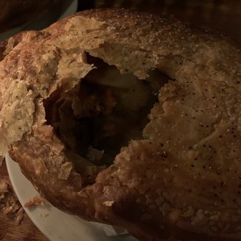 Potpie - Inside the Beef and Mushroom Pot Pie - New American Near Me - Kansas City, Missouri Potpie - Inside the Beef and Mushroom Pot Pie - New American Near Me - Kansas City, Missouri