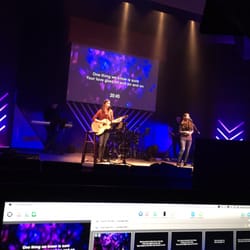 Clarksburg Church - From the tech booth during practice